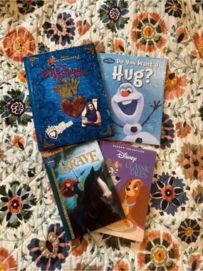 Disney Hardback Book Lot | Frozen, Brave, Descendants & Classic Tales